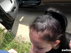 Amateur, Sucer une bite, Queue, Hard, Hd, Pov, Public, Nénés