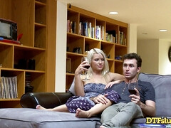 Grosser arsch, Blondine, Schwanz, Hd, Selbstgemacht, Zierlich, Muschi, Rau