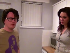 Pijpbeurt, Bruinharig, Sperma shot, Europees, Sperma in gezicht