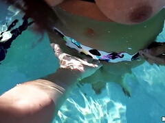 Anal, Cul, Gros seins, Brunette brune, Tir de sperme, Queue, Fille latino, Pov