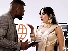 デカ尻, デカチン, デカパイ, フェラチオ, 茶髪の, バック, 淫乱熟女