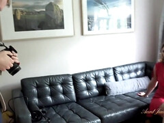 Grote kont, Grote mammen, Blond, Rondborstig, Huisgemaakt, Moeder, Natuurlijke tieten, Tieten likken