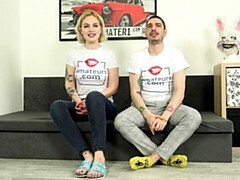 18 jahre, Grosser arsch, Grosse titten, Blondine, Blasen, Kurzes haar, Dürr, Jungendliche (18+)