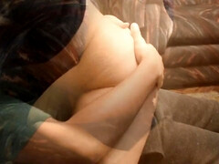 Petite Real Girl Hot Ass Riding Dick On Couch