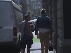 Tussi, Braunhaarige, Paar, Hardcore, Pornostars, Russisch, Dürr, Titten