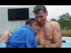 Engañando, Checa, Papá, Novia, Afeitado, Tatuaje, Adolescente, Tetas