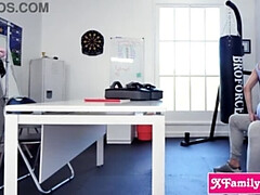 デカチン, ハードコア, なめる, 小柄, オマンコ, ティーン, オッパイの