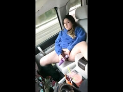 Arsch, Dildo, Handjob, Hd, Öffentlich, Realität, Solo, Ehefrau