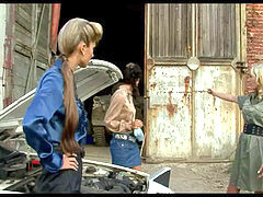 Badkamer, Tsjechisch, Europees, Hakken, Buiten, Panty, Softcore pornografie, Kousen