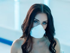 Morena, Penetracion con dedos, Abierta, Pajear, Lencería, Masturbación, Tetas naturales, Solo