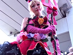 Enthousiasteling, Aziatisch, Pijpbeurt, Japaans, Openbaar, Alleen