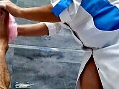 Amateur, Corridas, Polla, Pajearse, Tetas naturales, Enfermera, Oficina, Público