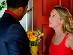 69, お尻, ブロンド, フェラチオ, バック, 異人種間, ストリッピング, オッパイの