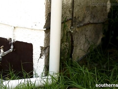 Nana, Gros seins, Sucer une bite, Hd, Orgasme, De plein air, Chatte, Voyeur