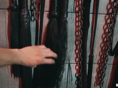 Жопа, Черные, Собачьи, Фетиш, Пальцем, Короткая стрижка, Порка, Тату