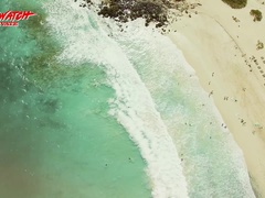 Brunette brune, Européenne, 2 femmes 1 homme, De plein air, Chatte, Rasée, Adolescente, Nénés
