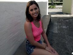 Americano, Culo, Morena, Polla, Tetas naturales, Al aire libre, Perforación, Pov