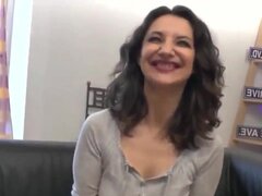 デカパイ, フェラチオ, イく瞬間, ドイツ人, 手コキする, なめる, 母, オマンコ