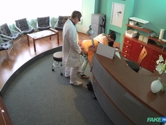 素人, 医者, バック, 手コキする, 看護婦, オフィス, ユニフォーム, のぞき