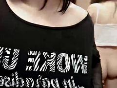 美女, デカパイ, 面白, レズビアン, オッパイの