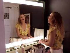 Amateur, Rubia, Mamada, Acercamiento, Masturbación, Coño, Adolescente, Juguetes