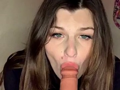 アナル, 美女, 手コキする, オナニー, シーメール, 一人, ティーン, おもちゃ