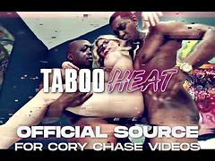 TABOOHEAT Stepsons Birthday Surprise: Anal Threesome With Stepmom Black Babysitter - Lily Starfire