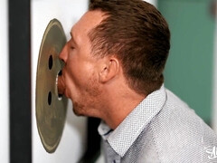 アナル, デカチン, デカパイ, のぞき穴, レザー, 裸, スパンキング, オッパイの