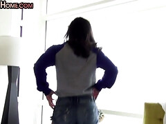 Amateur, Grosse bite, Sucer une bite, Gorge profonde, Bâillonner, Branlette thaïlandaise, Seins naturels, Suçant