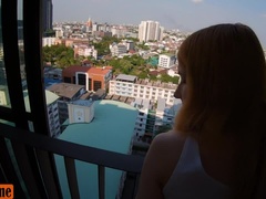 デカ尻, ブロンド, 中出し, イく瞬間, チン, ハードコア, ハメ撮り, ラフ