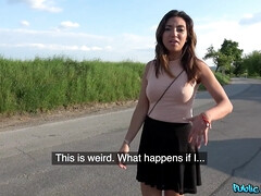 Enthousiasteling, Kont, Mexicaans, Buiten, Openbaar, Tieten likken