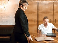 デカ尻, 茶髪の, エロ熟女, バック, Hd, ラフ, ストッキング, 教師