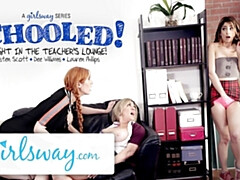 Tetas grandes, Lamidas, Realidad, Maestra, Adolescente, Trio, Tetas, Uniforme