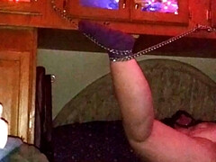 Enthousiasteling, Bondage discipline sadomasochisme, Grote kont, Gebondenheid, Fetisj, Vuisten, Huisgemaakt, Gezichtspunt