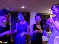 Blondine, Braunhaarige, Hochschule, Absätze, Lesbisch, Strümpfe