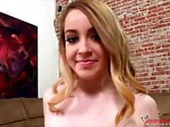 18 ans, Gros seins, Sucer une bite, Hd, Seins naturels, Pov, Adolescente