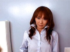 Aziatisch, Mooi, Pijpbeurt, Lul, Vingeren, Harig, Hd, Roodharige vrouw