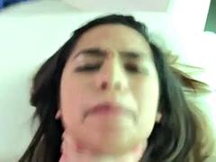 素人, 美女, フェラチオ, カワイイ, ラティーナ, なめる