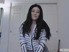 Mamada, Morena, Estilo perrito, Vestido, Madres para coger, Estrella porno, Pov, Madrastra