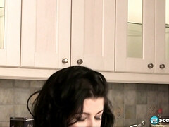 デカ尻, 茶髪の, 巨乳な, ぽちゃ, 天然, 自然山雀, 妊娠, 一人