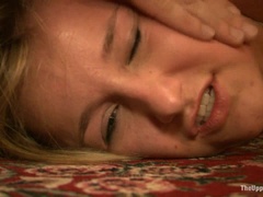 アナル, 緊縛, ボンデージ, 女, 陵辱, ラフ, 奴隷, 三人