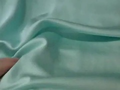 Satin nightgown my dress bottoms my tights