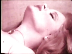 USA 1969 Retro Lesbian Scene 7 - Hairy Pussies & Sex Toy Fun in Bathroom with Lisa Deleeuw