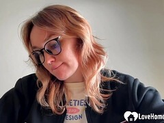 Amateur, Garce, Bondage, Fétiche, Lunettes, Fait maison, Rousse roux, Étudiant