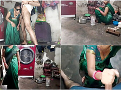 Grosse bite, Sucer une bite, Éjaculer dans la bouche, Femelle, Branlette thaïlandaise, Indienne, Cuisine, Masturbation