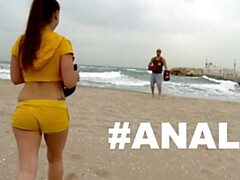 Anal, Plage, Gros cul, Sucer une bite, Hard, Hd, Public, Espagnole