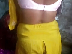 Veermati Hot Stepmom Gets Pussy Licked & Ass Fucked Hard by Stepson on Karva Chauth Night
