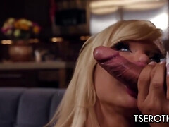 Anal, Gros cul, Gros seins, Blonde, Sucer une bite, Hard, Hd, Transsexuelle