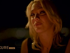 Hot Blonde Wife Shared for First Time Threesome DP with Nathan Bronson and Kenna James