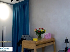 Leie, In den arsch, Tussi, Braunhaarige, Masturbation, Solo, Titten, Spielzeuge